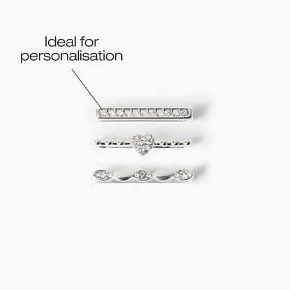 BeVoss™ | Band Charm — Crystal Set